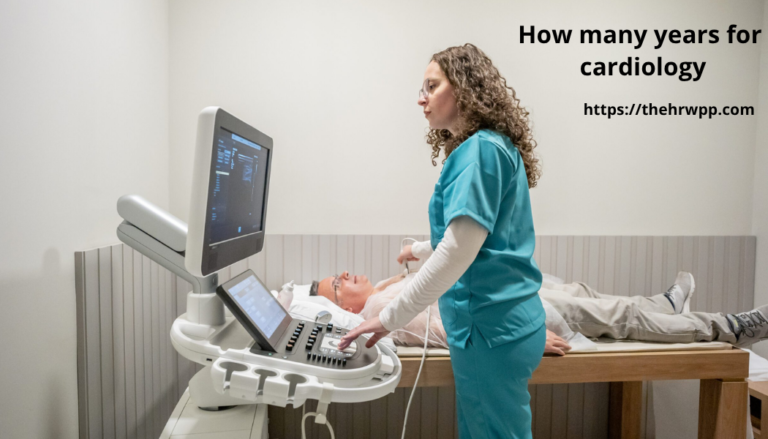 how many years for cardiology