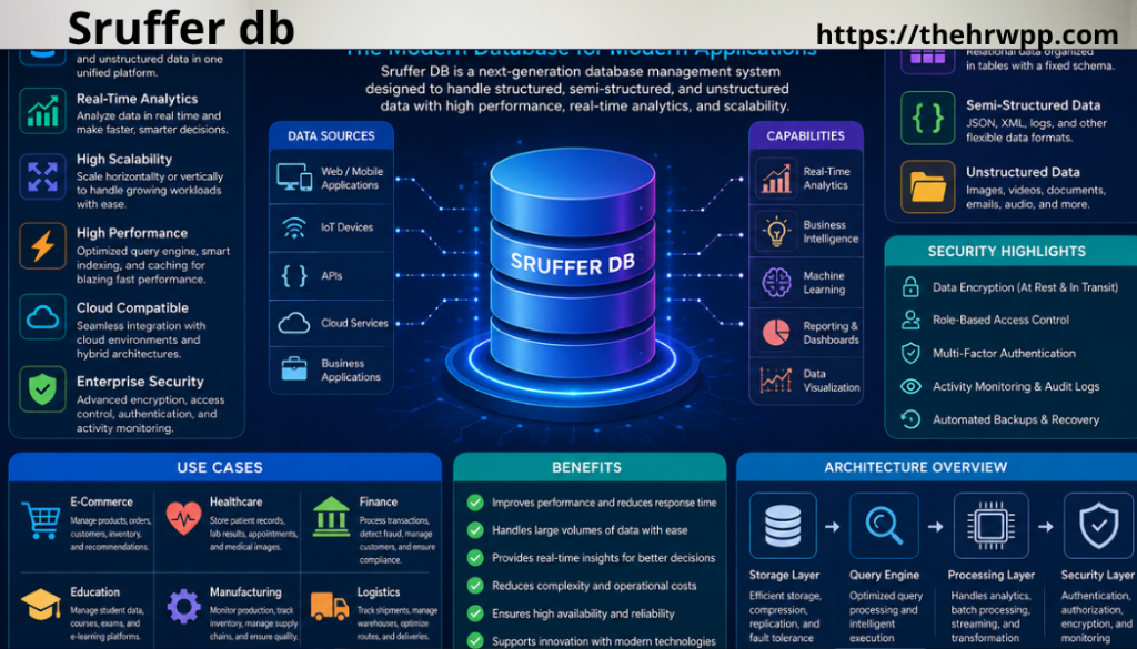 Sruffer DB: The Complete Guide to Features, Benefits, Architecture, Use Cases, and Future of Modern Database Management sruffer db