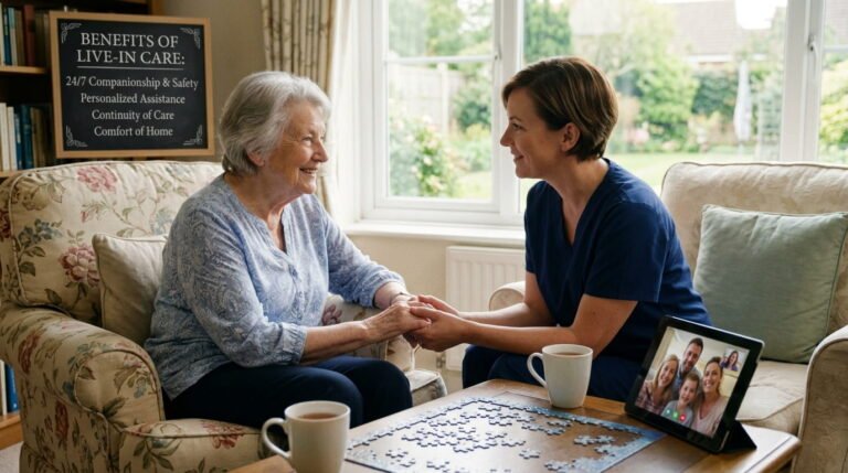 The Benefits of Live-In Senior Care for Aging Loved Ones The Benefits of Live-In Senior Care for Aging Loved Ones